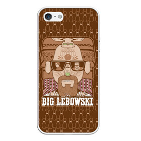 Чехол для iPhone 5/5S матовый с принтом The Big Lebowski в Рязани, Силикон | Область печати: задняя сторона чехла, без боковых панелей | donny | dude | jeff bridges | the big lebowski | walter sobchak | большой лебовский | боулинг | вальтер собчак | джефф бриджес | донни | заяц | кегли | кролик | фильм | чувак