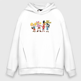 Мужское худи Oversize хлопок с принтом Эй Арнольд Hey Arnold в Рязани, френч-терри — 70% хлопок, 30% полиэстер. Мягкий теплый начес внутри —100% хлопок | боковые карманы, эластичные манжеты и нижняя кромка, капюшон на магнитной кнопке | Тематика изображения на принте: arnold philip shortman | gerald martin johanssen | helga geraldine pataki | hey arnold | pheobe heyerdal | арнольд филипп шортмен | джеральд мартин джохансен | фиби хейердал | хельга джеральдин патаки | эй арнольд