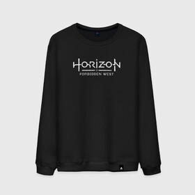 Мужской свитшот хлопок с принтом Horizon Forbidden West в Рязани, 100% хлопок |  | aloy | dawn | forbidden | horizon | west | zero | вест | нора | племя | форбидден | хорайзен | хоризон | элой