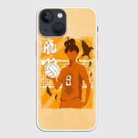 Чехол для iPhone 13 mini с принтом Тобио Кагеяма Haikyuu в Рязани,  |  | 2 номер | anime | haikyu | haikyuu | king of the court | manga | аниме | волейбол | волейбольный клуб | кагеяма | король | король площадки | манга | мяч | старшая карасуно | тобио | хаику | хаикую