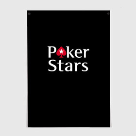 Постер с принтом Poker Stars в Рязани, 100% бумага
 | бумага, плотность 150 мг. Матовая, но за счет высокого коэффициента гладкости имеет небольшой блеск и дает на свету блики, но в отличии от глянцевой бумаги не покрыта лаком | 777 | cards | casino | chips | flash | fortune | game | joker | luck | omaha | poker | roulette | straight | texas holdem | tournament | азарт | джокер | игра | казино | карты | омаха | покер | рулетка | стрит | техасский холдэм | турнир | удача | фишки |