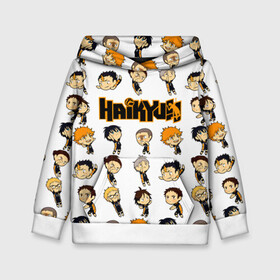 Детская толстовка 3D с принтом Команда школы Карасуно Haikyuu!! в Рязани, 100% полиэстер | двухслойный капюшон со шнурком для регулировки, мягкие манжеты на рукавах и по низу толстовки, спереди карман-кенгуру с мягким внутренним слоем | Тематика изображения на принте: anime | haikyu | haikyuu | karasuno | manga | аниме | асахи азумане | волейбол | волейбольный клуб | вороны | карасуно | коши сугавара | манга | рюноске танака | старшая школа | тобио кагеяма | хаику | хаикую | шоё хината