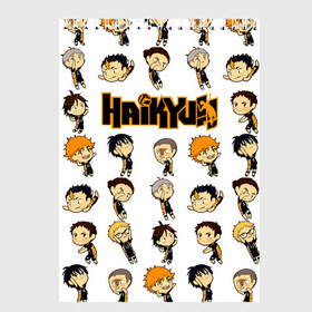 Скетчбук с принтом Команда школы Карасуно Haikyuu!! в Рязани, 100% бумага
 | 48 листов, плотность листов — 100 г/м2, плотность картонной обложки — 250 г/м2. Листы скреплены сверху удобной пружинной спиралью | Тематика изображения на принте: anime | haikyu | haikyuu | karasuno | manga | аниме | асахи азумане | волейбол | волейбольный клуб | вороны | карасуно | коши сугавара | манга | рюноске танака | старшая школа | тобио кагеяма | хаику | хаикую | шоё хината