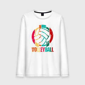 Мужской лонгслив хлопок с принтом Волейбол в Рязани, 100% хлопок |  | ball | beach | game | sport | volley | volleyball | волейбол | волейболист | волейболистка | гол | игра | игрок | мяч | площадка | пляж | пляжный | победа | сетка | спорт | тренер | чемпион