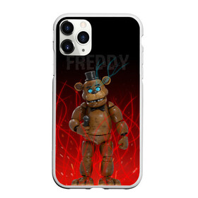 Чехол для iPhone 11 Pro матовый с принтом FNAF FREDDY в Рязани, Силикон |  | игры | искры | красный | стиль | фнаф | фредди