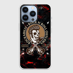 Чехол для iPhone 13 Pro с принтом Элвис Пресли Rock n roll в Рязани,  |  | rock n roll | гитары | рок | рокер | рокнрол | рокнролл | череп | элвис пресли