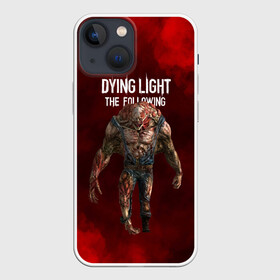 Чехол для iPhone 13 mini с принтом Dying light монстр в Рязани,  |  | dying light | аномалия | зараженный | монстр | мутант | ужасы | урод | хоррор