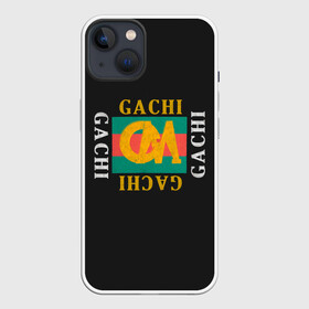 Чехол для iPhone 13 с принтом ГачиМучи в Рязани,  |  | gachi | gachimuchi | mem | muchi | гачи | гачимучи | мем | мучи