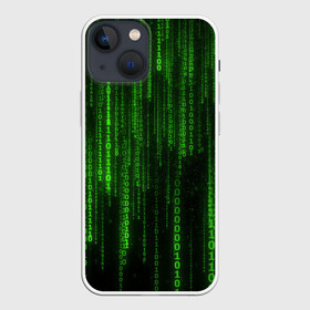 Чехол для iPhone 13 mini с принтом Двоичный код 3D в Рязани,  |  | абстракция | байт | даойичныйкод | единица | иллюстрация | искусство | культура | матрица | програмисты | текстура | цифры