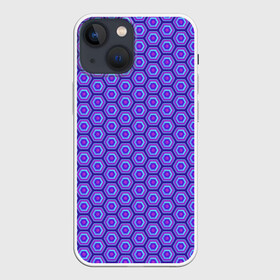 Чехол для iPhone 13 mini с принтом Geometric Background в Рязани,  |  | background | geometry | hexagon | pattern | texture | геометрия | паттерн | соты | текстура | фон | шестиугольник