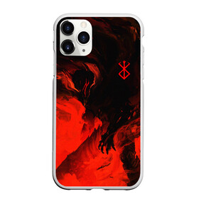 Чехол для iPhone 11 Pro матовый с принтом БЕРСЕРК красками в Рязани, Силикон |  | anime | berserk | аниме | берсерк | бесерк | гатс | манга | мультфильм