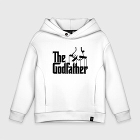 Детское худи Oversize хлопок с принтом The Godfather в Рязани, френч-терри — 70% хлопок, 30% полиэстер. Мягкий теплый начес внутри —100% хлопок | боковые карманы, эластичные манжеты и нижняя кромка, капюшон на магнитной кнопке | al pacino | don | don michael corleone | drama | father | gangster | logo | marlon brando | movie | the godfather | аль пачино | гангстер | дон | дон вито корлеоне | дон майкл корлеоне | драма | крестный отец | лого | марлон брандо | оскар |