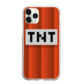 Чехол для iPhone 11 Pro матовый с принтом TNT в Рязани, Силикон |  | Тематика изображения на принте: игры | красный | лето | майнкрафт | тнт