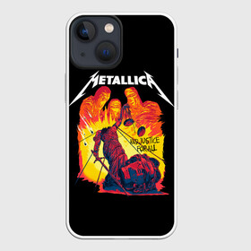 Чехол для iPhone 13 mini с принтом Justice for all в Рязани,  |  | alternative | metalica | metall | metallica | music | rock | альтернатива | джеймс хэтфилд | металика | металл | металлика | музыка | рок