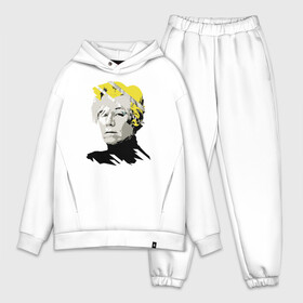 Мужской костюм хлопок OVERSIZE с принтом AndyMarilyn в Рязани,  |  | andy warhol | art | celebrity | face | legend | pop art | автопортрет | знаменитость | искусство | легенда | лицо | поп арт | энди уорхол