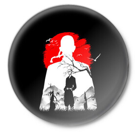 Значок с принтом Кэн Рюгудзи Токийские мстители в Рязани,  металл | круглая форма, металлическая застежка в виде булавки | anime | mikey | tokyo revengers | аниме | майки | мики | микки | токийские мстители