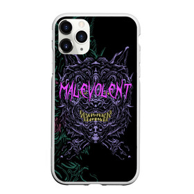 Чехол для iPhone 11 Pro матовый с принтом MALEVOLENT / ANGRY DOG в Рязани, Силикон |  | angry dog | готический | дог | животные | зверь | злая собака | зубы | клыки | монстр | оскал | пасть | пес | челюсть