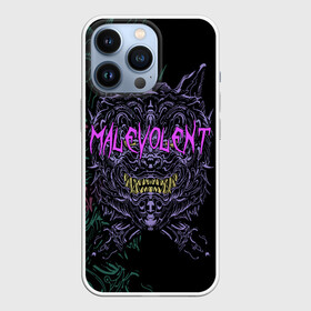 Чехол для iPhone 13 Pro с принтом MALEVOLENT   ANGRY DOG в Рязани,  |  | angry dog | готический | дог | животные | зверь | злая собака | зубы | клыки | монстр | оскал | пасть | пес | челюсть