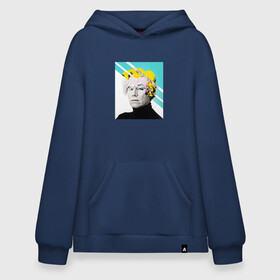 Худи SuperOversize хлопок с принтом Энди Уорхол | Andy Warhol в Рязани, 70% хлопок, 30% полиэстер, мягкий начес внутри | карман-кенгуру, эластичная резинка на манжетах и по нижней кромке, двухслойный капюшон
 | andy warhol | художник | энди уорхол