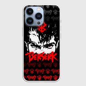 Чехол для iPhone 13 Pro с принтом BERSERK (ЛОГО) в Рязани,  |  | anime | berserk | manga | аниме | берсерк | гатс | манга | череп