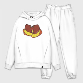 Мужской костюм хлопок OVERSIZE с принтом Wu Tang Cookie в Рязани,  |  | black | cream | gza | hip hop | method man | music | new york | odb | old school | rap | rza | wu tang | wu tang clan | аудио | винил | ву тэнг | граффити | диджей | кассета | микрофон | музыка | нью йорк | пластинка | рэп | рэпер | хип хоп