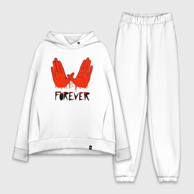 Женский костюм хлопок Oversize с принтом Forever WU в Рязани,  |  | black | cream | gza | hip hop | method man | music | new york | odb | old school | rap | rza | wu tang | wu tang clan | аудио | винил | ву тэнг | граффити | диджей | кассета | микрофон | музыка | нью йорк | пластинка | рэп | рэпер | хип хоп