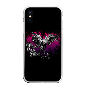 Чехол для iPhone XS Max матовый с принтом Three Days Grace в Рязани, Силикон | Область печати: задняя сторона чехла, без боковых панелей | alternative | metall | music | rock | three days grace | адам гонтье | альтернатива | металл | музыка | рок | три дэйс грэйс