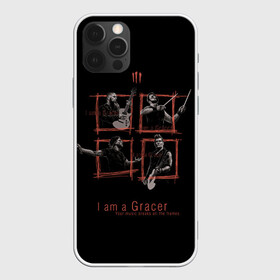 Чехол для iPhone 12 Pro Max с принтом I am a Gracer в Рязани, Силикон |  | alternative | metall | music | rock | three days grace | адам гонтье | альтернатива | металл | музыка | рок | три дэйс грэйс