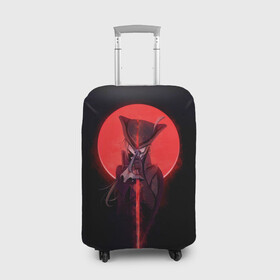 Чехол для чемодана 3D с принтом Милаха Мари в Рязани, 86% полиэфир, 14% спандекс | двустороннее нанесение принта, прорези для ручек и колес | bloodborne | game | games | stranger | бладборн | игра | игры | соулс | странник