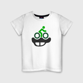 Детская футболка хлопок с принтом Осовбодите город в Рязани, 100% хлопок | круглый вырез горловины, полуприлегающий силуэт, длина до линии бедер | велосипед | город | пробки | транспорт | экология