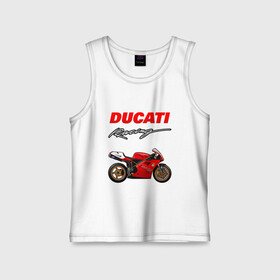 Детская майка хлопок с принтом DUCATI / ДУКАТИ / MOTOSPORT в Рязани,  |  | ducati | motorcycle | motosport | racing | speed | sport | байк. | гонки | двигатель | дукати | мото | мотокросс | мотоспорт | мототриал | мотоцикл | скорость | спорт