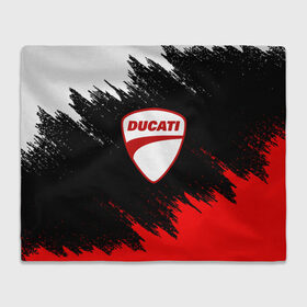 Плед 3D с принтом DUCATI | ДУКАТИ БРЫЗГИ в Рязани, 100% полиэстер | закругленные углы, все края обработаны. Ткань не мнется и не растягивается | ducati | moto | motocycle | racing | sport | дукати | мото | мотоспорт | мотоцикл | рейсинг | спорт