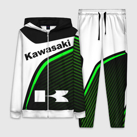 Женский костюм 3D с принтом KAWASAKI   КАВАСАКИ   SPORT в Рязани,  |  | kawasaki | motorcycle | motosport | racing | speed | sport | байк. | гонки | двигатель | кавасаки | мото | мотокросс | мотоспорт | мототриал | мотоцикл | скорость | спорт