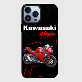 Чехол для iPhone 13 Pro Max с принтом KAWASAKI NINJA    КАВАСАКИ в Рязани,  |  | kawasaki | motorcycle | motosport | ninja | racing | speed | sport | байк | гонки | двигатель | кавасаки | мото | мотокросс | мотоспорт | мототриал | мотоцикл | нинзя. | скорость | спорт
