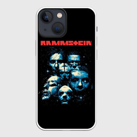 Чехол для iPhone 13 mini с принтом Rammstine band в Рязани,  |  | alternative | metall | music | rammstein | rock | альтернатива | кристиан лоренц | кристоф шнайдер | металл | музыка | оливер ридель | пауль ландерс | раммштайн | рамштайн | рамштэйн | рихард круспе | рок