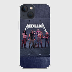 Чехол для iPhone 13 mini с принтом METALLICA | ГРУППА МЕТАЛЛИКА (Z) в Рязани,  |  | kurt kobein | metallica | rock | курт кобейн | металика | металлика | рок | супер звезда