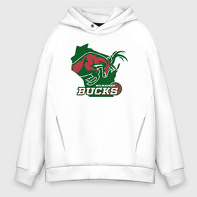 Мужское худи Oversize хлопок с принтом Milwaukee Bucks в Рязани, френч-терри — 70% хлопок, 30% полиэстер. Мягкий теплый начес внутри —100% хлопок | боковые карманы, эластичные манжеты и нижняя кромка, капюшон на магнитной кнопке | Тематика изображения на принте: basketball | bucks | giannis | milwaukee | mvp | nba | ntetokounmpo | sport | streetball | адетокумбо | бакс | баскетбол | игра | милуоки | мяч | нба | олень | спорт | стритбол | тренер | чемпион | янис