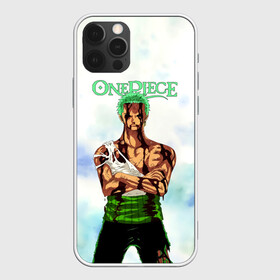 Чехол для iPhone 12 Pro с принтом Зоро после боя One Piece в Рязани, силикон | область печати: задняя сторона чехла, без боковых панелей | Тематика изображения на принте: anime | manga | one piece | zoro roronoa | аниме | большой куш | ван пис | великий флот | вон пис | зородзюро | король пиратов | манга | мечник | охотник за головами | охотник на пиратов | пират