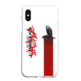 Чехол для iPhone XS Max матовый с принтом EVANGELION | ПИЛОТ EVA в Рязани, Силикон | Область печати: задняя сторона чехла, без боковых панелей | anime | eva | evangelion | nerv | аниме | анимэ | ева | евангилион | нерв | роботы | рэй | япония