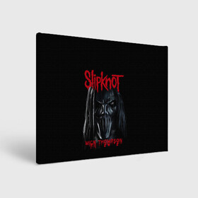 Холст прямоугольный с принтом MICK THOMPSON | SLIPKNOT | СЛИПКНОТ (Z) в Рязани, 100% ПВХ |  | mick thompson | rock | slipknot | кейси джонс | мик томпсон | петля | рок | скользящий узел | слипкнот | тяжелый рок | удавка