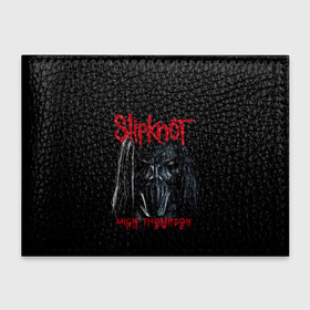 Обложка для студенческого билета с принтом MICK THOMPSON | SLIPKNOT | СЛИПКНОТ (Z) в Рязани, натуральная кожа | Размер: 11*8 см; Печать на всей внешней стороне | mick thompson | rock | slipknot | кейси джонс | мик томпсон | петля | рок | скользящий узел | слипкнот | тяжелый рок | удавка