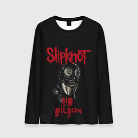 Мужской лонгслив 3D с принтом SID WILSON | SLIPKNOT | СЛИПКНОТ (Z) в Рязани, 100% полиэстер | длинные рукава, круглый вырез горловины, полуприлегающий силуэт | rock | sid wilson | slipknot | петля | рок | сид вилсон | скользящий узел | слипкнот | тяжелый рок | удавка