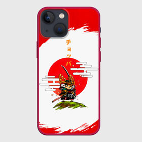 Чехол для iPhone 13 mini с принтом Тони Тони Чоппер ниндзя One Piece в Рязани,  |  | one piece | tony tony chopper | аниме | большой куш | ван пис | великий флот | вон пис | врач | любитель сладкой ваты | манга | ниндзя пирато минко самурайский альянс | пират | пираты соломенной шляпы