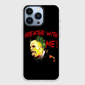 Чехол для iPhone 13 Pro с принтом Breathe whith me в Рязани,  |  | alternative | dj | electo | music | prodigy | альтернатива | музыка | продиджи | продижи | электроника