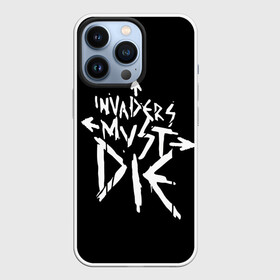 Чехол для iPhone 13 Pro с принтом Invaders must die в Рязани,  |  | alternative | dj | electo | music | prodigy | альтернатива | музыка | продиджи | продижи | электроника