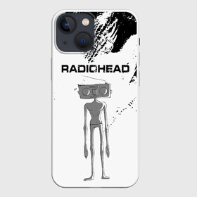 Чехол для iPhone 13 mini с принтом Radiohead | Радиохед (Z) в Рязани,  |  | radiohead | thomas edward yorke | альтернативный рок | арт рок | джонни гринвуд | инди рок | колин гринвуд | том йорк | фил селуэй | эд о’брайен | экспериментальный рок | электронная музыка