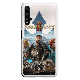 Чехол для Honor 20 с принтом Kings Bounty 2 трио в Рязани, Силикон | Область печати: задняя сторона чехла, без боковых панелей | games | kings bounty 2 | knight | magic | pc | playstation | rpg | sword | xbox | игры | иксбокс | королевская награда | магия | меч | пк | плейстешен | рпг | рыцарь