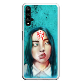 Чехол для Honor 20 с принтом BAD GUY | BILLIE EILISH (Z) в Рязани, Силикон | Область печати: задняя сторона чехла, без боковых панелей | bad guy | badguy | be | bg | billie | billie eilish | blohsh | ghoul | айлиш | билли | билли айлиш | бэрд | пайрат | пайрат бэрд