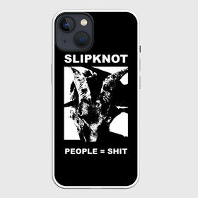 Чехол для iPhone 13 с принтом People shit в Рязани,  |  | Тематика изображения на принте: alternative | metall | music | rock | slipknot | slipnot | альтернатива | металл | музыка | рок | слипкнот | слипнот