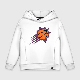 Детское худи Oversize хлопок с принтом Suns Basket в Рязани, френч-терри — 70% хлопок, 30% полиэстер. Мягкий теплый начес внутри —100% хлопок | боковые карманы, эластичные манжеты и нижняя кромка, капюшон на магнитной кнопке | basketball | mvp | nba | phoenix | sport | streetball | suns | аризона | баскетбол | игра | крис пол | мяч | нба | санс | спорт | стритбол | тренер | финикс | чемпион